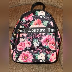 Floral Juicy Couture Mini Backpack